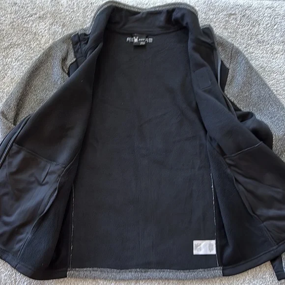 Spyder Mixed Media Zip Front Jacket - Picture 6 of 8